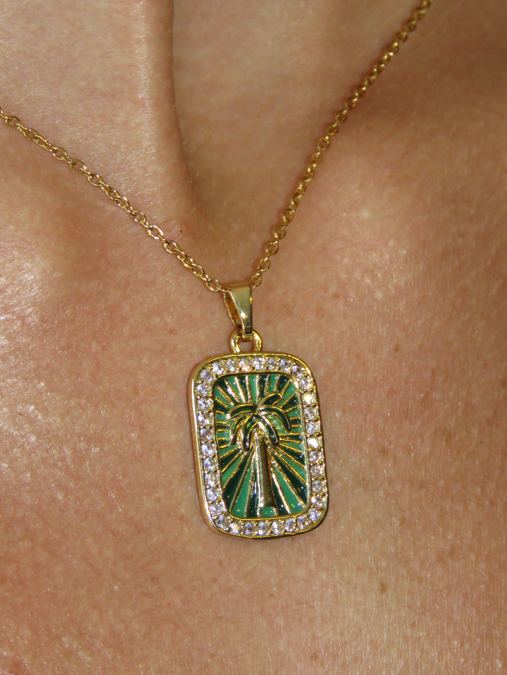 Palm Paradise Necklace