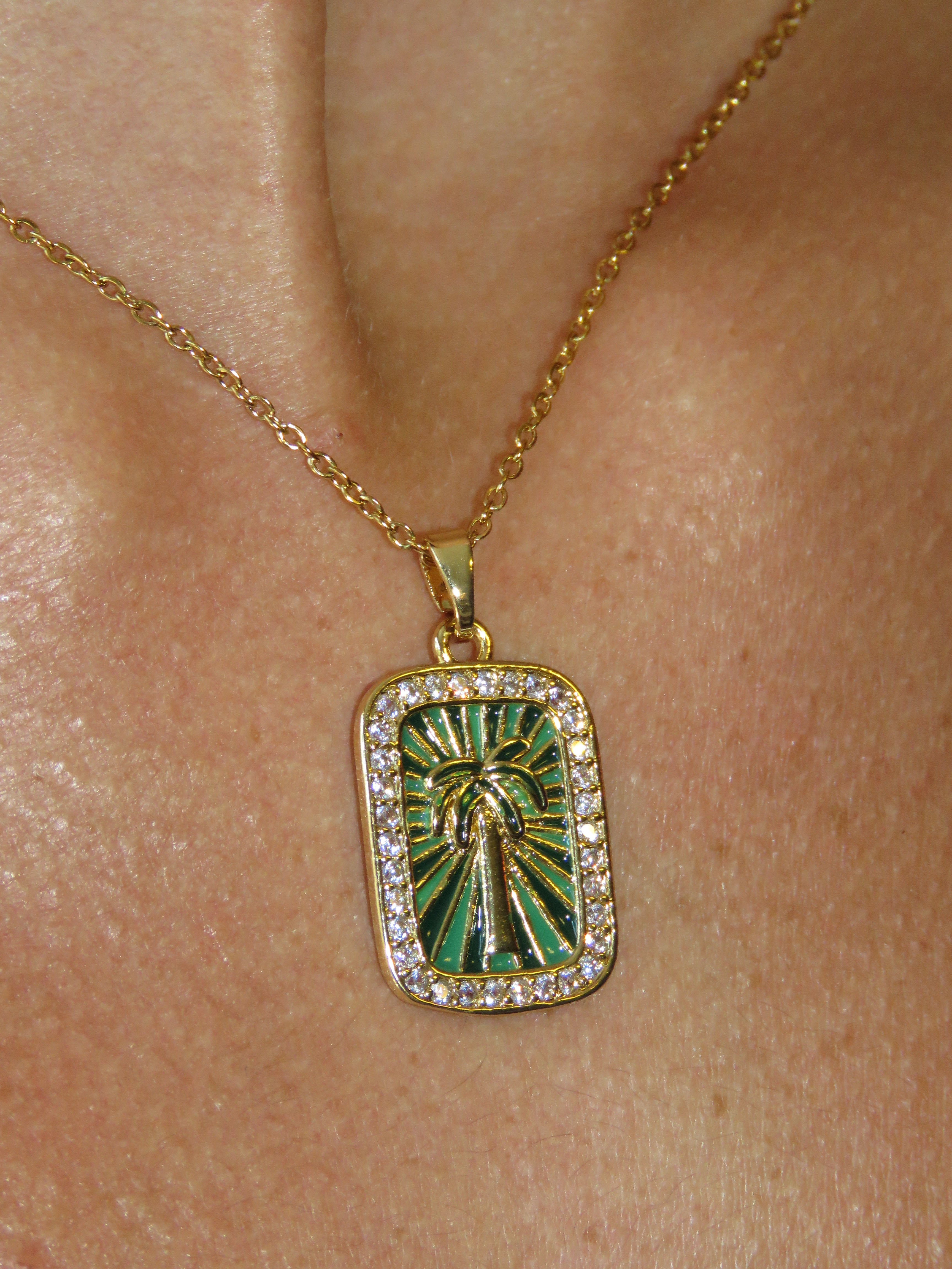 Palm Paradise Necklace