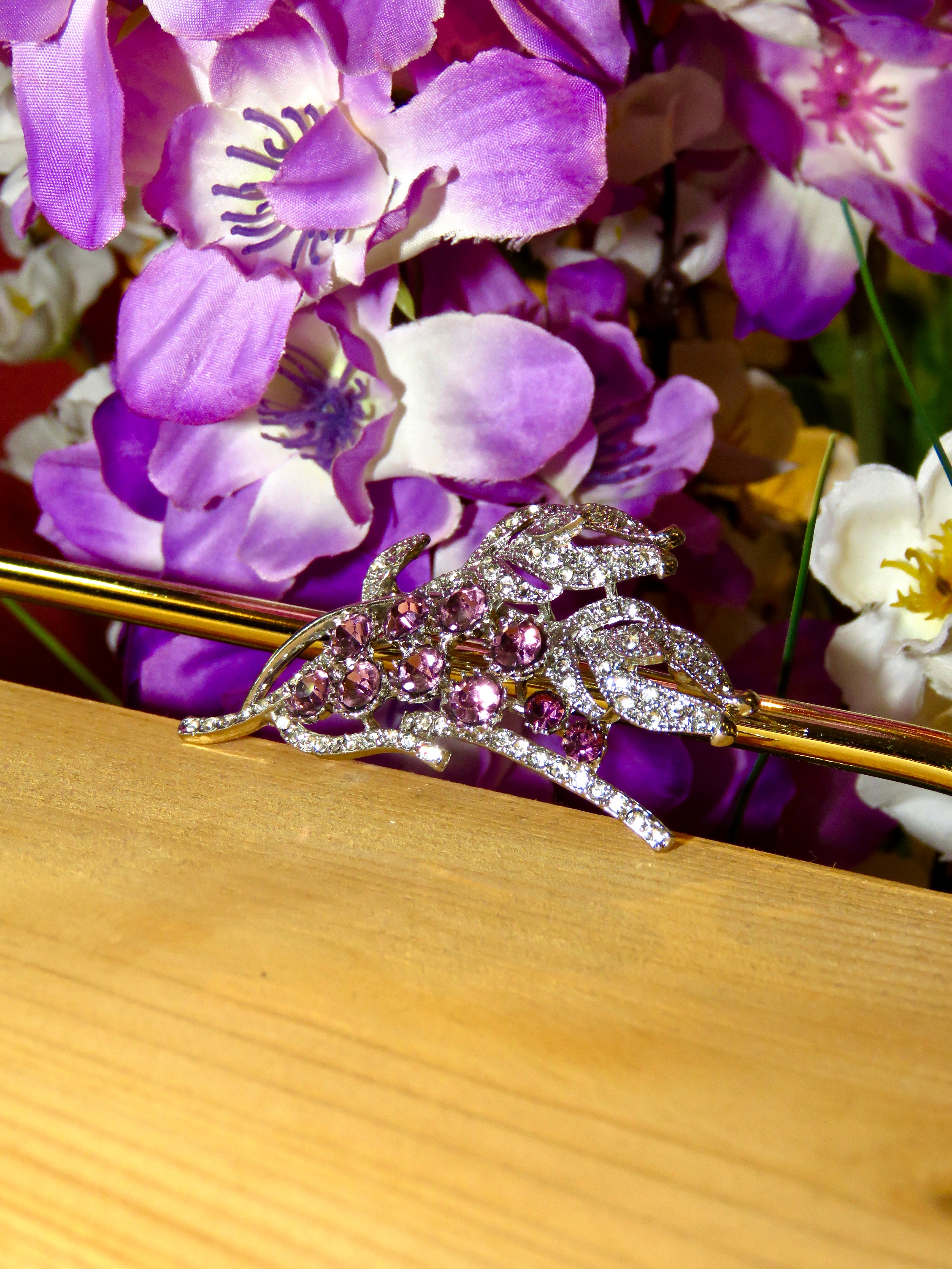 Pink Blossom Brooch