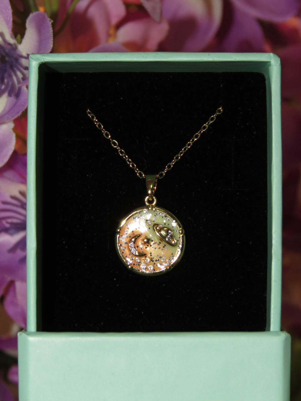 Moon & Star Necklace