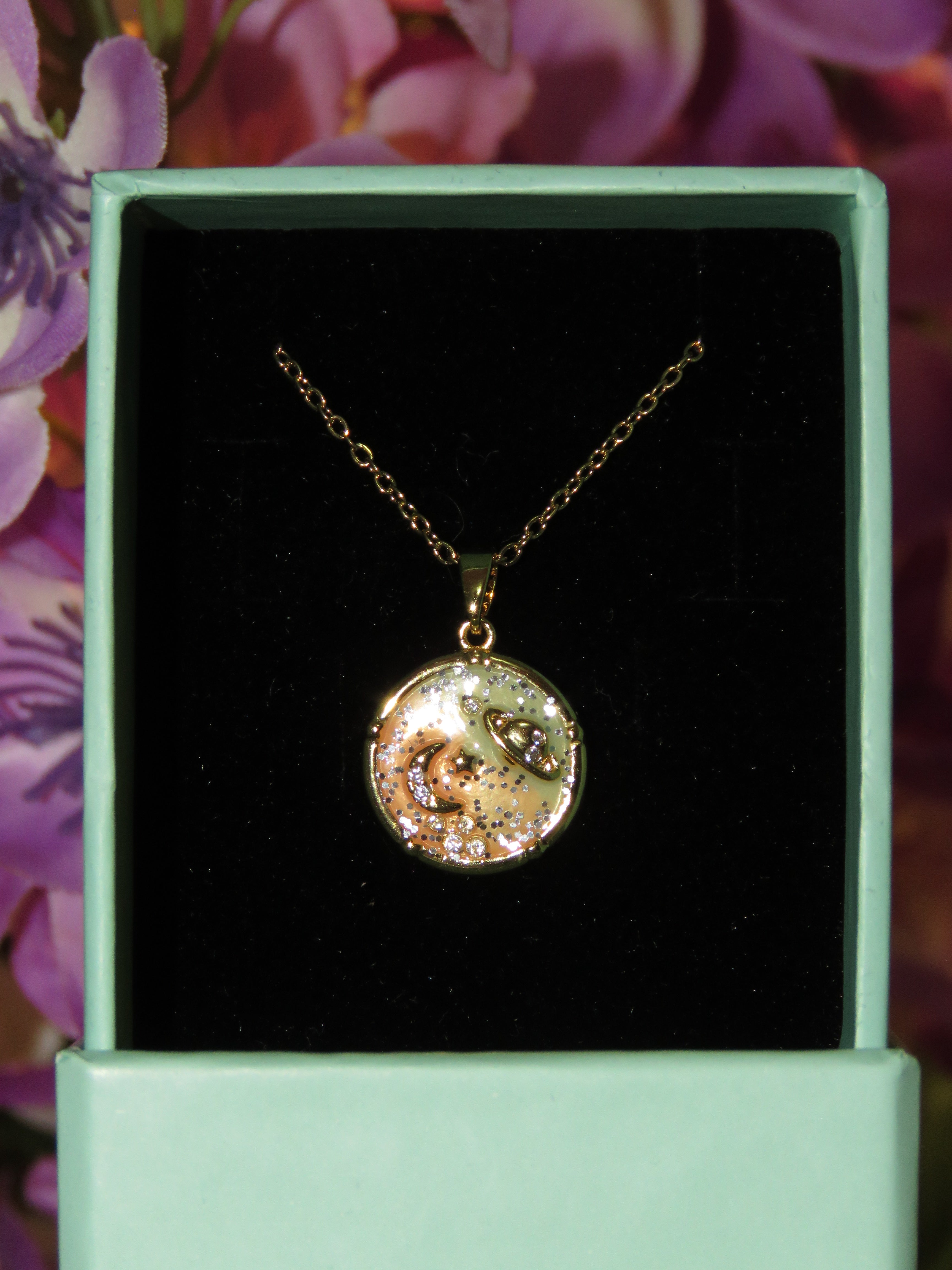 Moon & Star Necklace