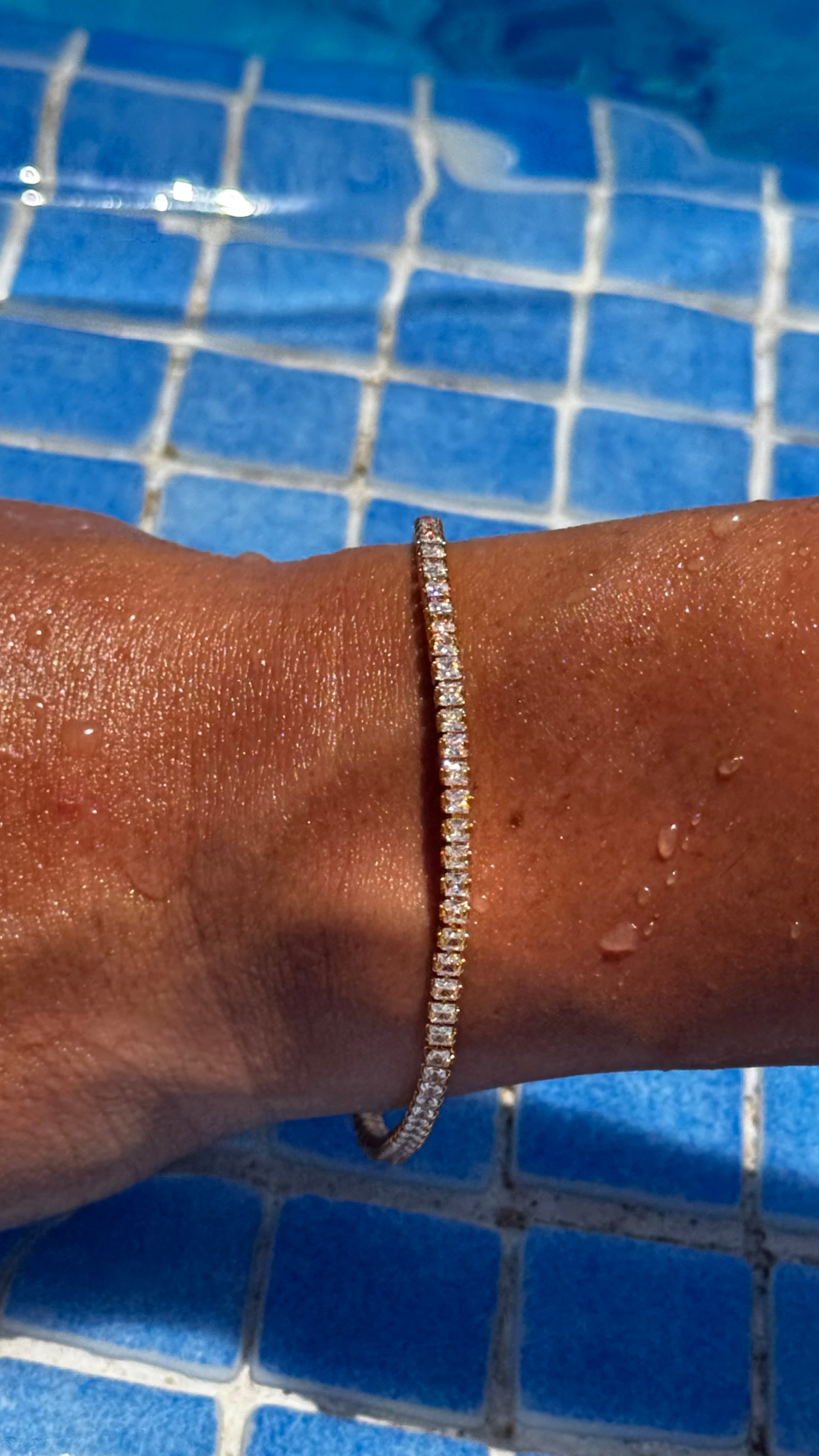 Cz Tennis Bracelet