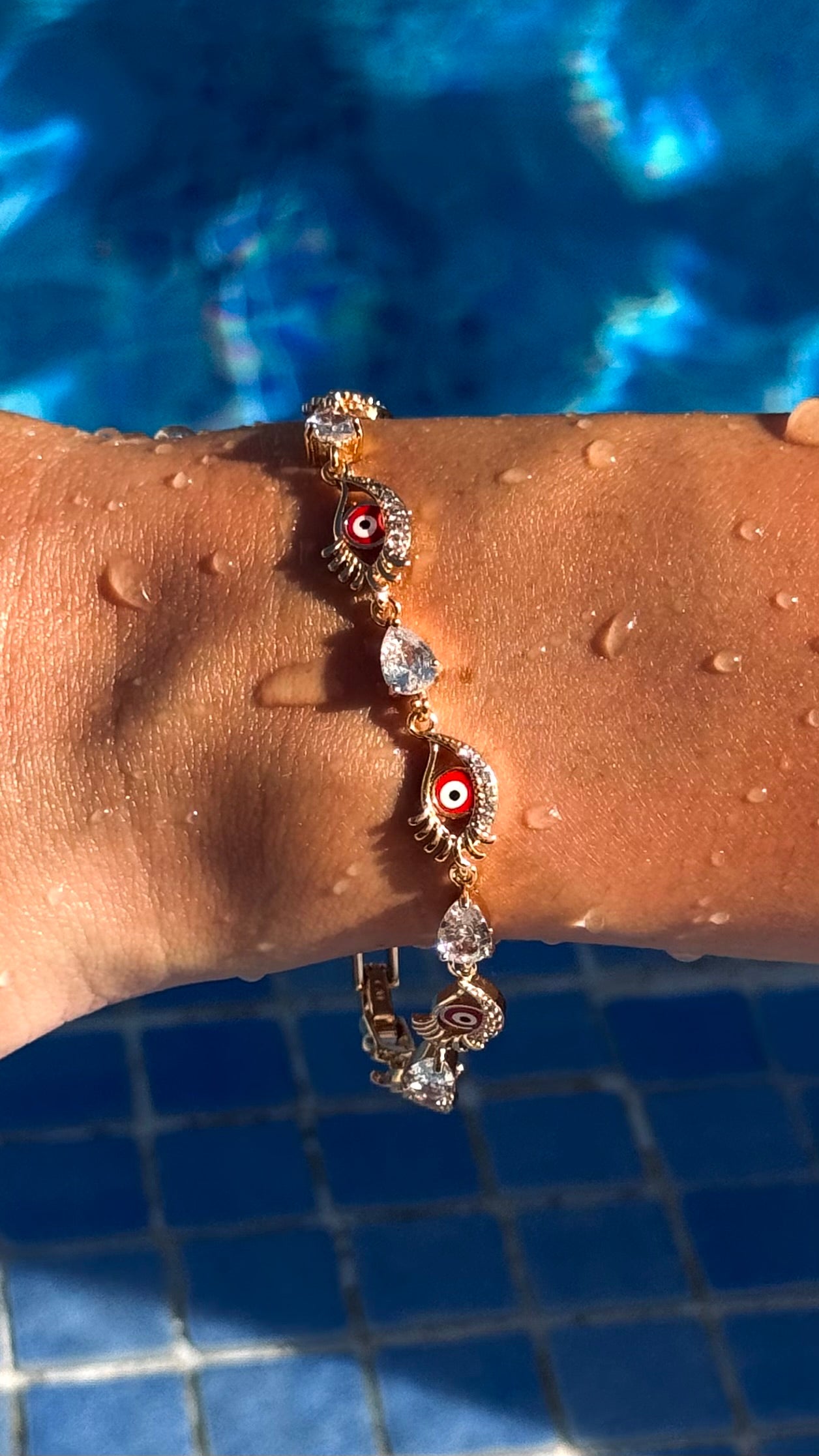 Red Evil Eye Bracelet