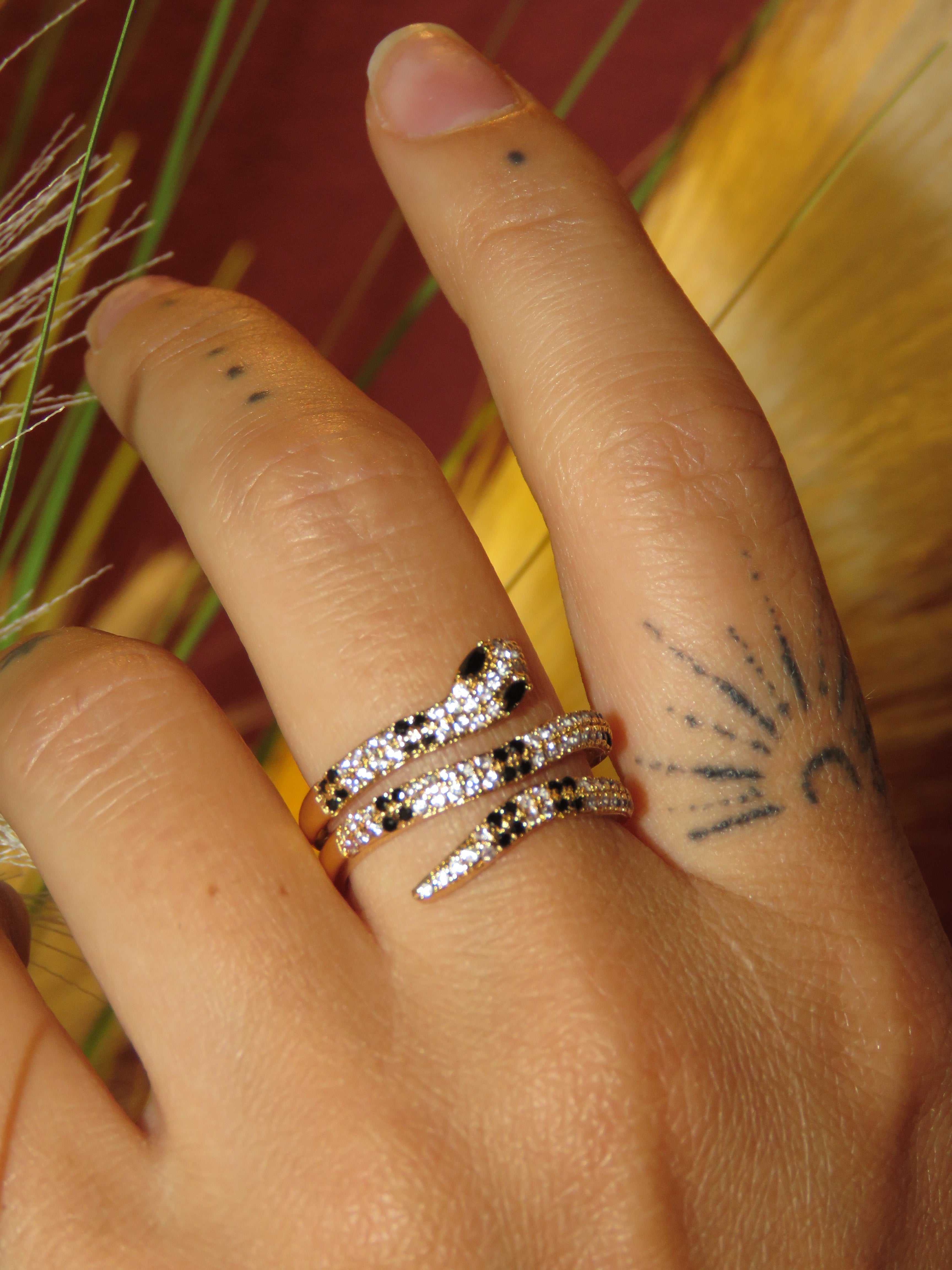 Midnight Serpent Ring