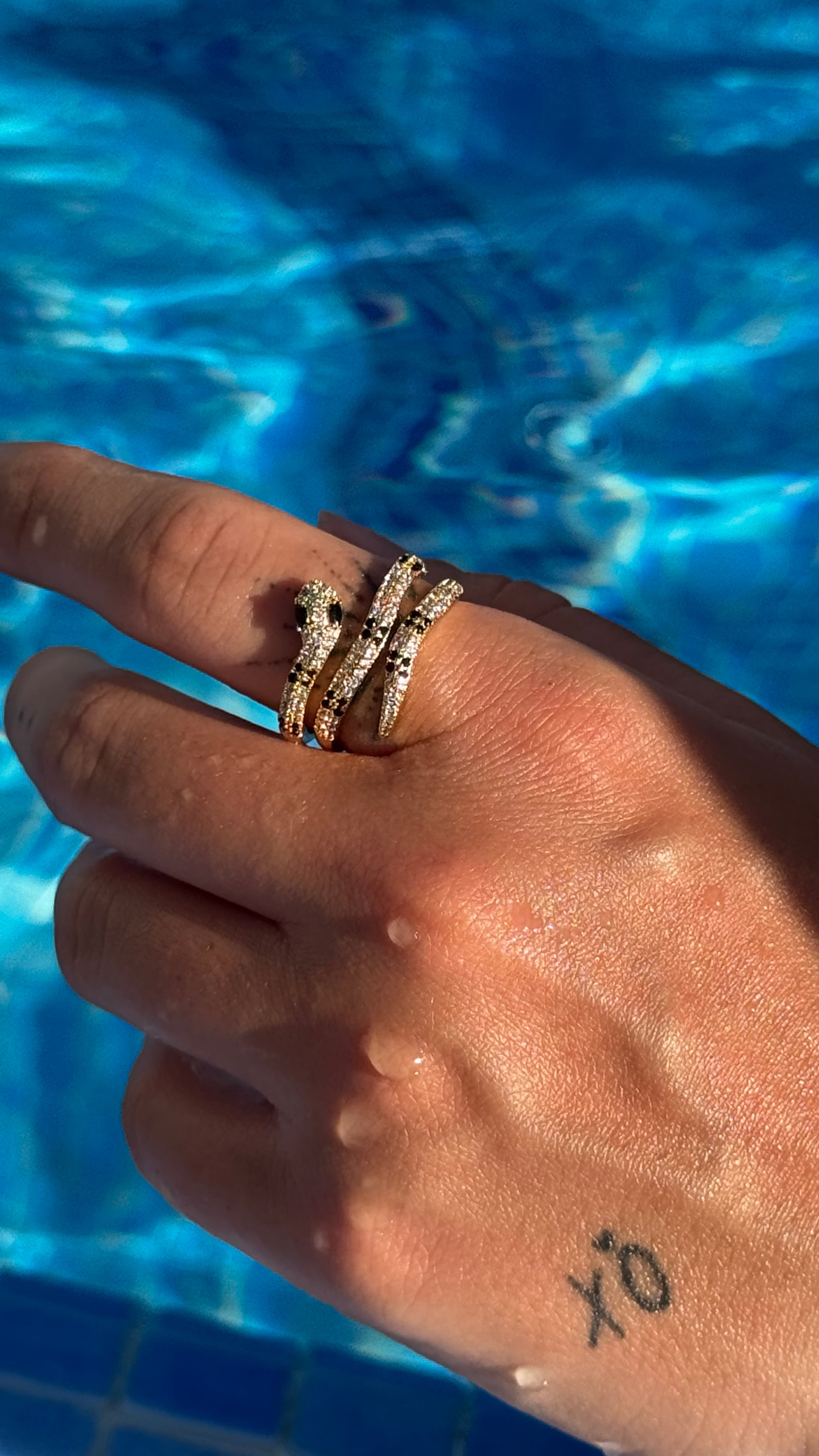 Midnight Serpent Ring